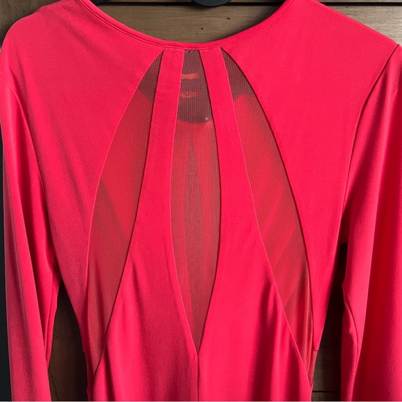 Guess by Marciano Bodycon Mini Dress Mesh Cutouts - Picture 6 of 7